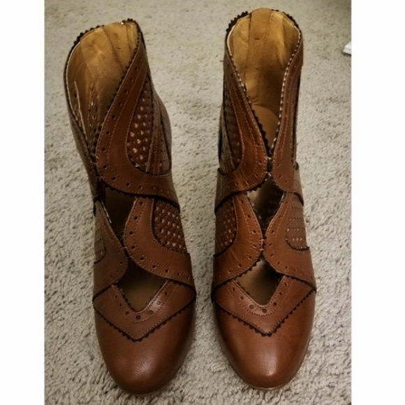 ☀️ Beautiful nine west cognac shoe - Picture 2 of 6